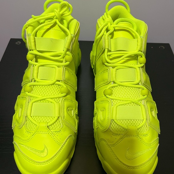 Nike Shoes Nike Air More Uptempo 96 Volt Neon Green Basketball Shoe